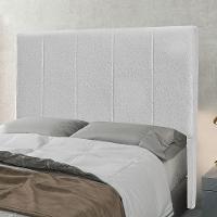 Cabeceira Cama Box Solteiro 90 Cm Arizona Linho S04 - D'rossi Cor Grigio - 4