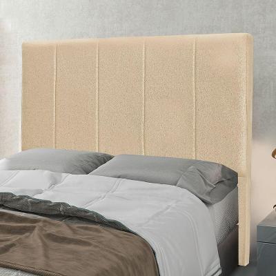 Cabeceira Cama Box King 195 Cm Arizona Linho S04 - D'rossi Cor Dourado