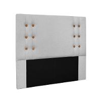 Cabeceira Cama Box Queen 160 Cm Genova Linho Grigio S04 - D'rossi - 1
