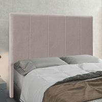 Cabeceira Cama Box Solteiro 90 Cm Arizona Linho S04 - D'rossi Cor Areia - 3