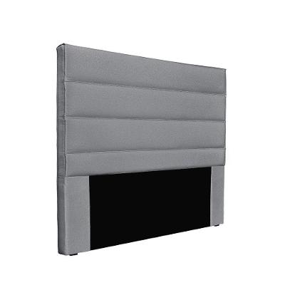 Cabeceira Cama Box King 195 Cm Arles Linho S04 - D'rossi Cor Cinza