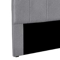 Cabeceira Cama Box Casal 140 Cm Arizona Linho S04 - D'rossi Cor Cinza - 2