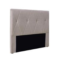 Cabeceira Cama Box King 195 Cm Aquilla Linho Areia S04 - D'rossi - 1