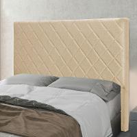 Cabeceira Cama Box Casal 140 Cm Dubai Linho S04 - D'rossi Cor Dourado - 3