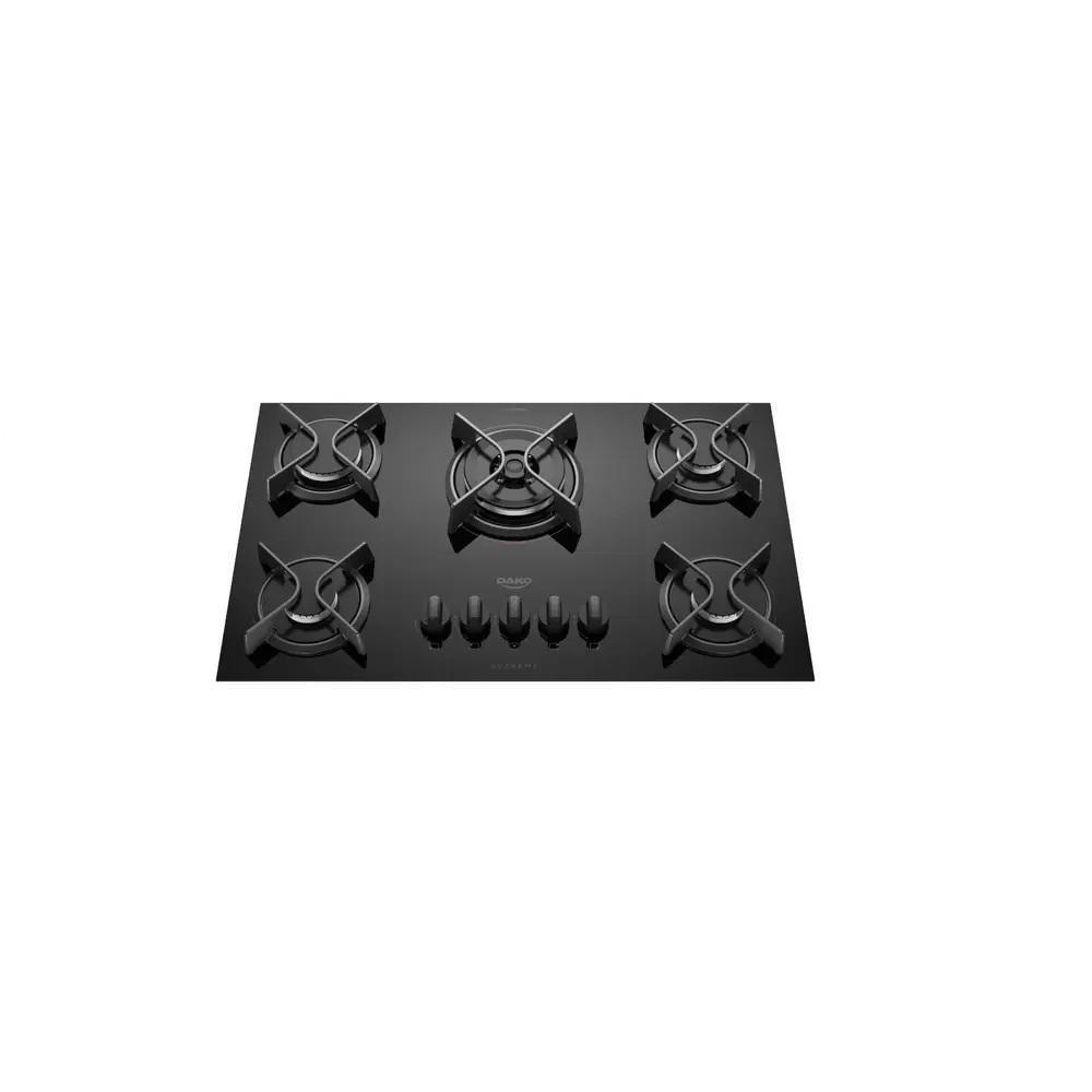 Cooktop Dako 5 Bocas Supreme Tripla Chama Preto Bivolt - 1