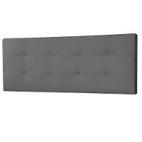 Kit Painel E Calçadeira Baú Queen 1,60m Berlim Suede - Pallazio Cor Cinza - 6