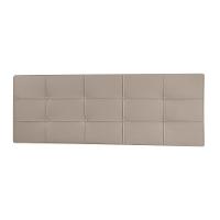 Kit Painel E Calçadeira Baú Solteiro 0,90m Roma Corano - Pallazio Cor Bege - 5