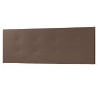 Kit Painel E Calçadeira Baú Queen 1,60m Berlim Corano Marrom - Pallazio - 5