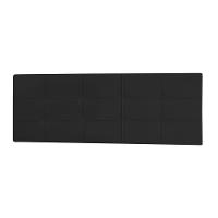 Kit Painel E Calçadeira Baú Queen 1,60m Roma Corano Preto - Pallazio - 3