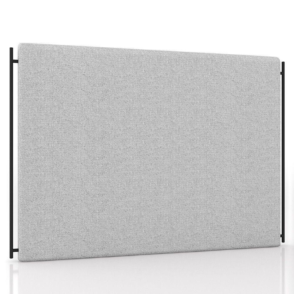 Cabeceira Cama Box Casal Queen 160cm Oscar P02 Linho Cinza Claro - Mpozenato - 1