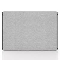 Cabeceira Cama Box Casal Queen 160cm Oscar P02 Linho Cinza Claro - Mpozenato