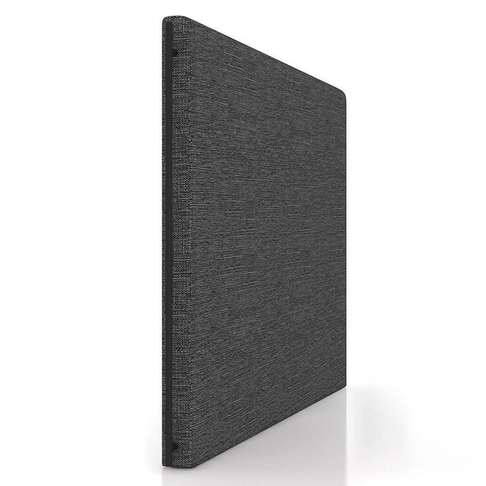 Cabeceira Cama Box Casal 140cm Oscar P02 Linho Cinza Escuro - Mpozenato - 2