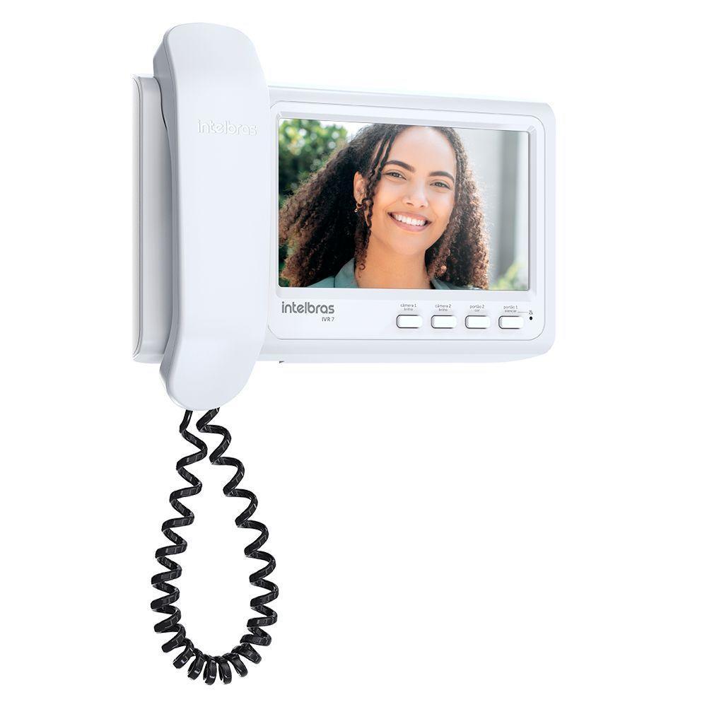 Kit Videoporteiro Intelbras Ivr 7 Interfone Com Câmera - 3