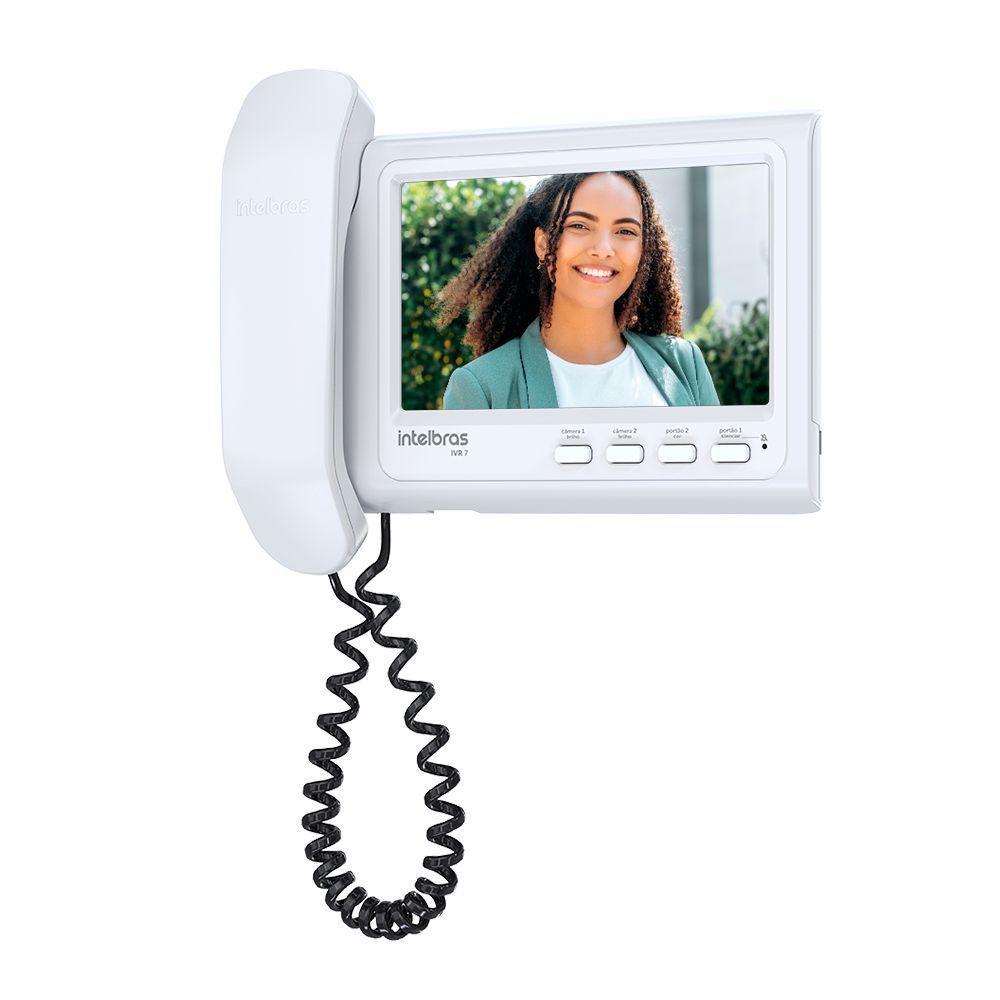 Kit Videoporteiro Intelbras Ivr 7 Interfone Com Câmera - 4