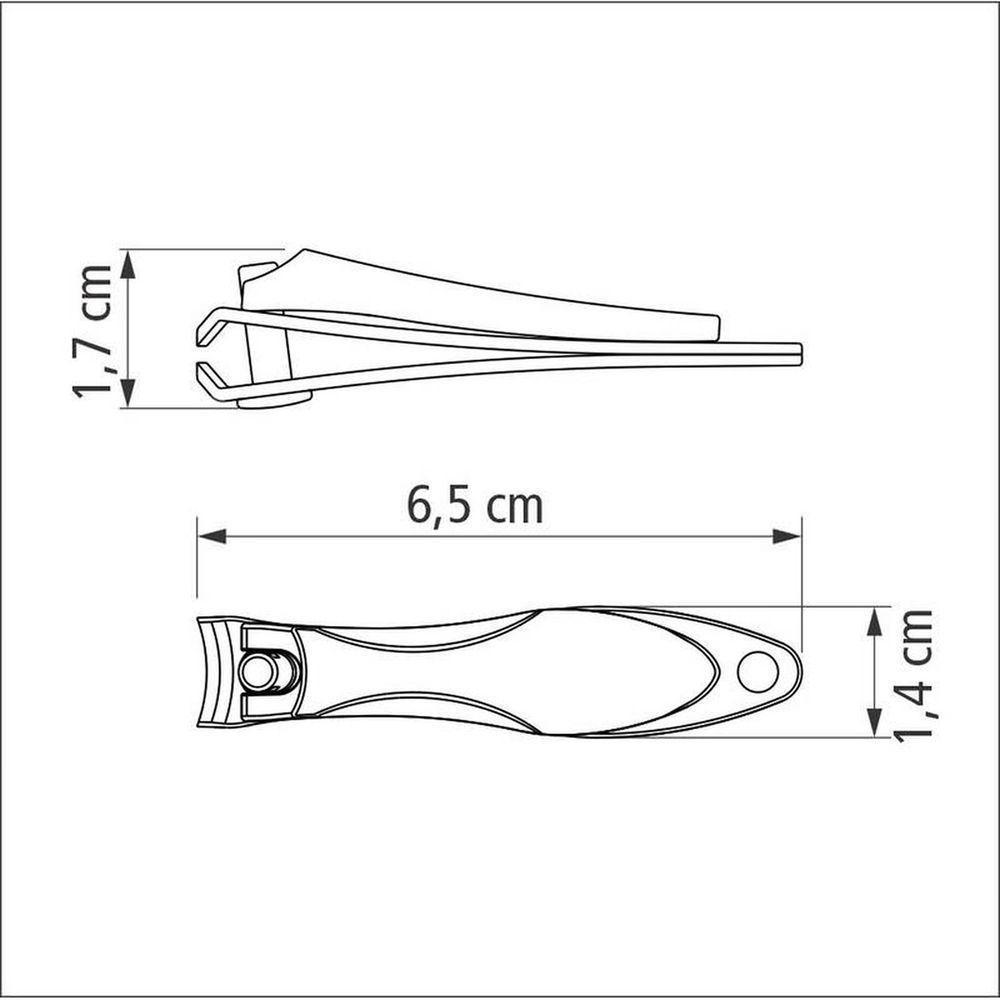 Cortador De Unha Tramontina Em Aço Inox E Zamak Tramontina - 3