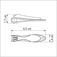 Cortador De Unha Tramontina Em Aço Inox E Zamak Tramontina - 3