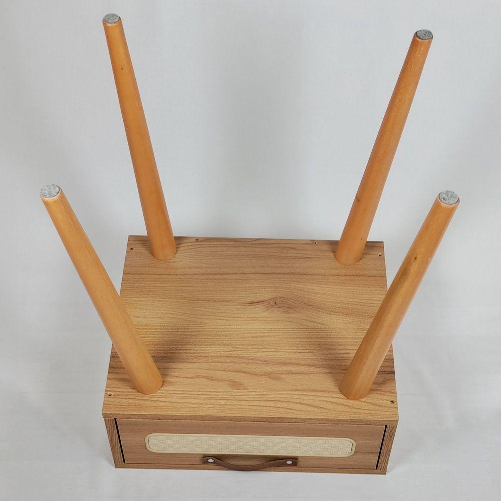 Mesa Cabeceira Retrô Olmo - 2