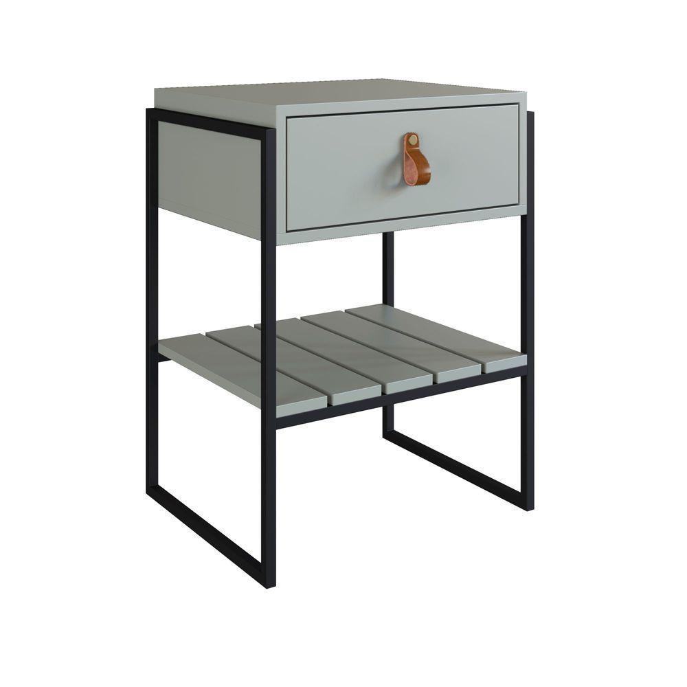 Mesa Cabeceira James Com Gaveta 45cm Verti - 1