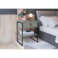 Mesa Cabeceira James Com Gaveta 45cm Verti - 3