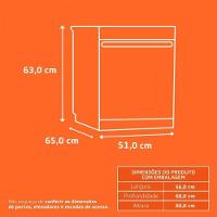 Lava Louça Brastemp 8 Serviços 5 Programas Branco 220V