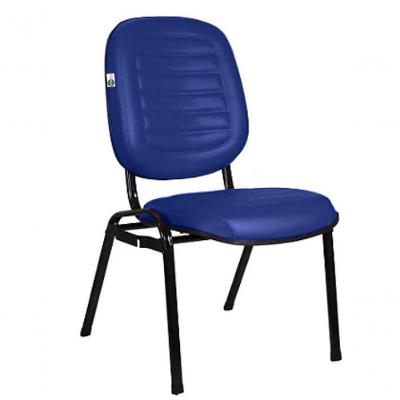 Cadeira Empilhável Para Igrejas Evangélicas Linha Holy Azul