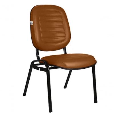 Cadeira Empilhável Para Igrejas Evangélicas Linha Holy Marrom