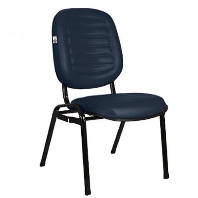 Cadeira Empilhável Para Igrejas Evangélicas Linha Holy Azul