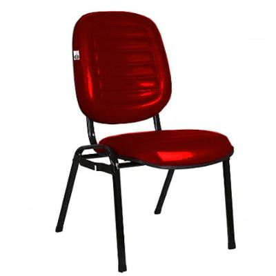 Cadeira Empilhável Para Igrejas Evangélicas Linha Holy Vermelho