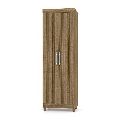 Armário Multiuso Lavanderia 02 Portas Aline Nature - Pallazio