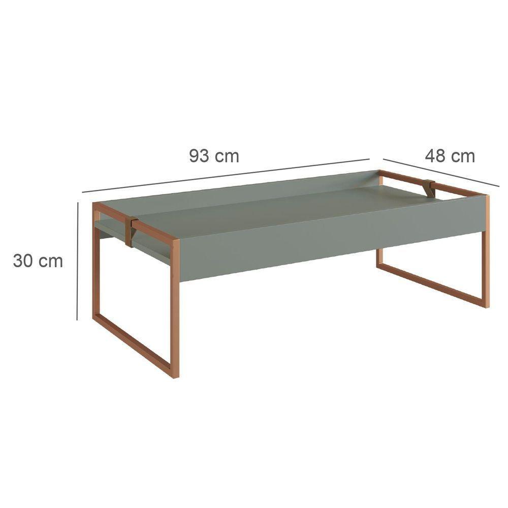 Mesa Centro Retangular Columbia 93 Cm Verti - 4