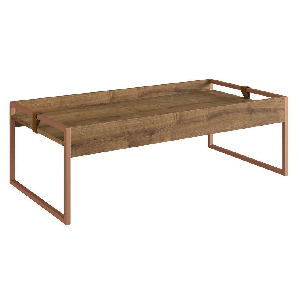 Mesa Centro Retangular Columbia 93 Cm Woodmel - 2