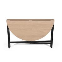 Mesa De Jantar 4 Lugares Redonda Dobrável Prática Jade - Straub Web - 3