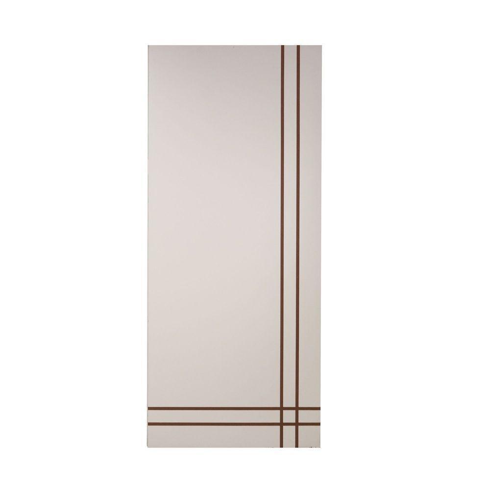 Folha De Porta Prime Frisada F06 - 210x80 - 1