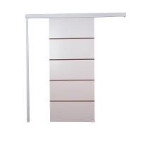 Porta De Correr Branco Prime Frisada F03 210x100 - 2