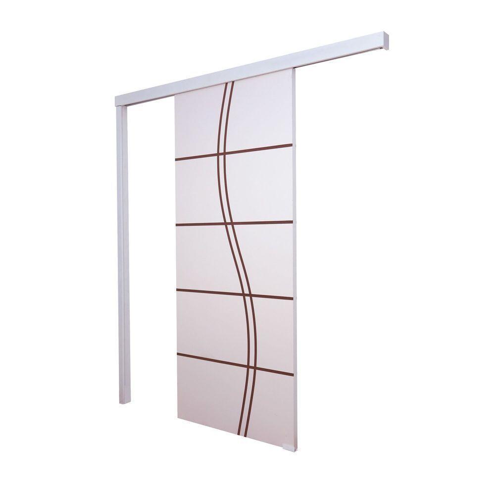 Porta De Correr Branco Prime Frisada Fs Duplo 210x100 - 1