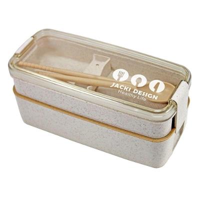 Pote Marmita Ecológica De 2 Andares 750ml Jacki Design Creme
