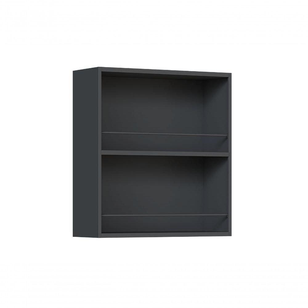 Armário Aéreo Cozinhas Itatiaia Midi Pop Art I3 com Nicho Grafite/Branco - 3