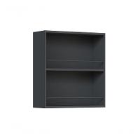 Armário Aéreo Cozinhas Itatiaia Midi Pop Art I3 com Nicho Grafite/Branco - 3