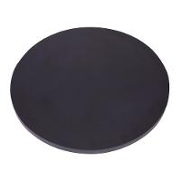 Tampo Redondo 90 Cm (largura) P25 Pandin Mdp 2,50 Cm (altura) Cor Preto - 1