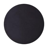 Tampo Redondo 90 Cm (largura) P25 Pandin Mdp 2,50 Cm (altura) Cor Preto - 4