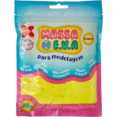 Massa De Eva Make+ 50g Amarelo