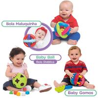 3 Brinquedos Para Bebês Bolas Didática Infantil E Educativo - 6