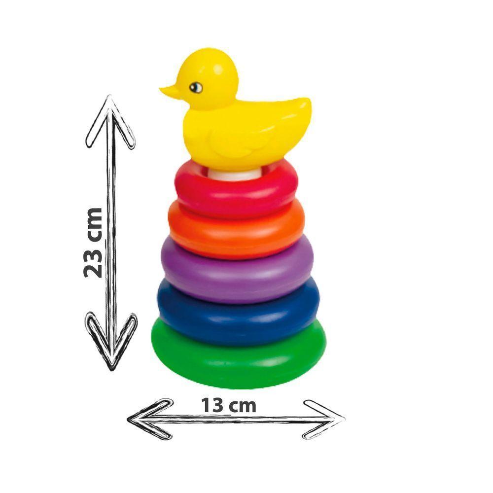 Patinho Didático Brinquedos Para Bebês Acima De 1 Ano - 4