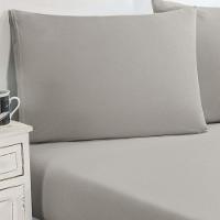 Jogo De Cama Malha Lençol 100% Algodão Gran Moratta 2 Peças Solteiro - Palha - 1