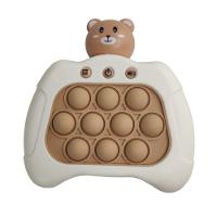 Pop It Mini Game Luzes Som Urso Criança Fidget Interativo Sensorial Anti Estresse Realxa Ansiedade - 2