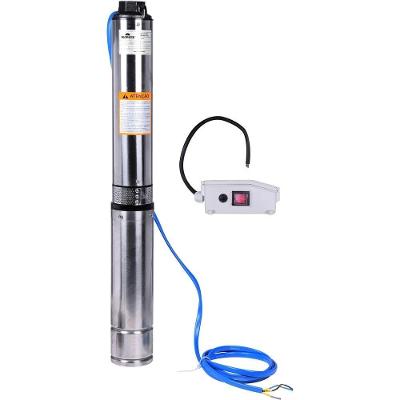 Bomba Submersa 4'' Tipo Caneta Multiestágio 1hp 9 Estágios 127v Worker