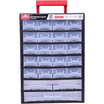 Organizador Plástico 315x140x445mm 23 Gavetas Worker