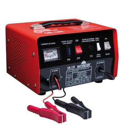 Carregador De Bateria 50/90ah 12/24v 127v Cb13s Worker