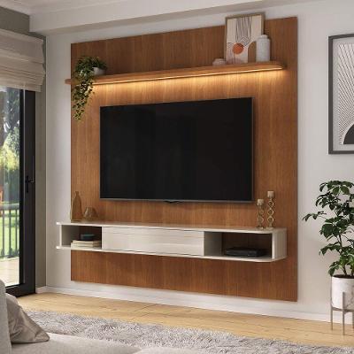 Painel Tv 75 Belluno Cinamomo/off White