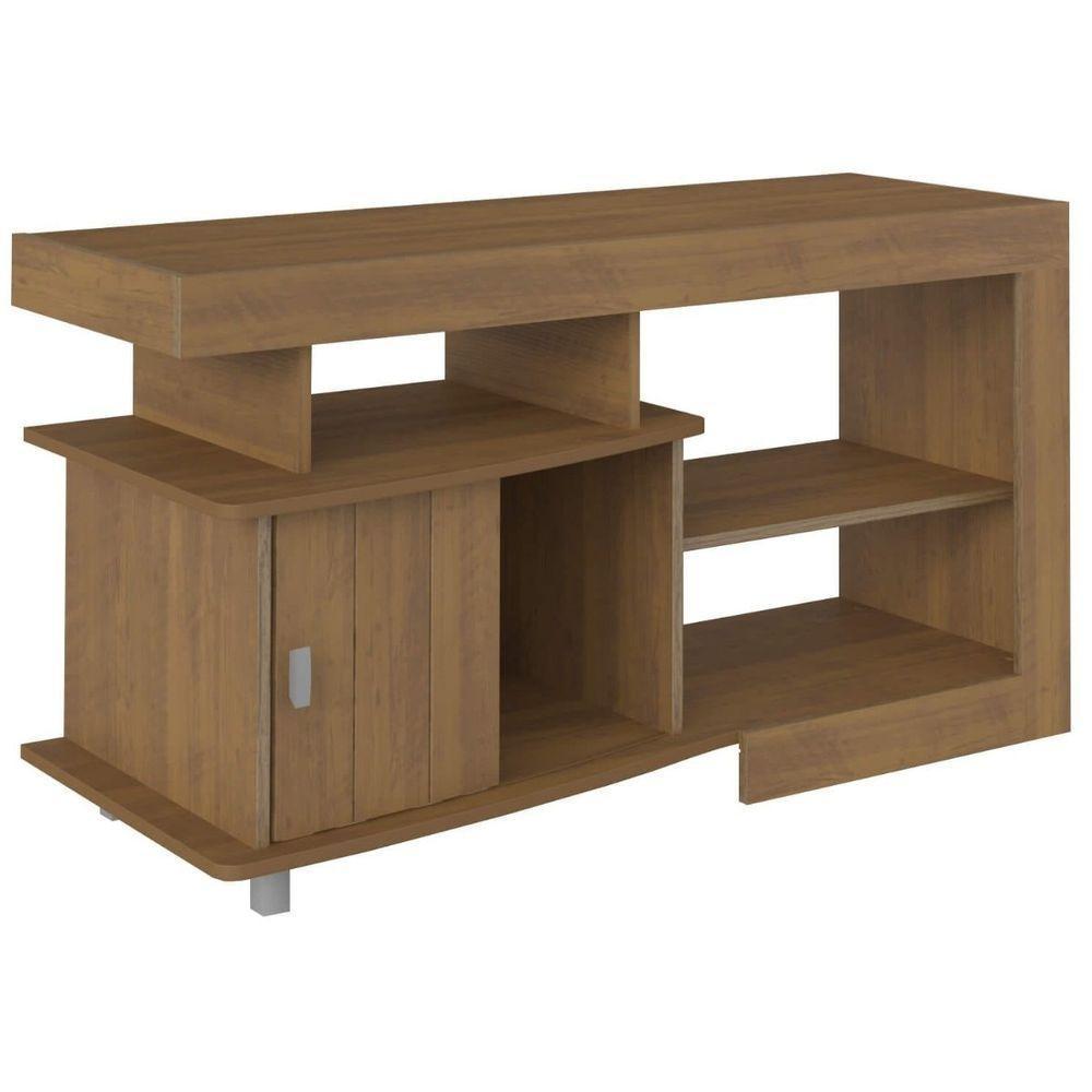 Rack Royal Para Tv 50 Com 3 Nichos E 1 Porta Pinho - 3